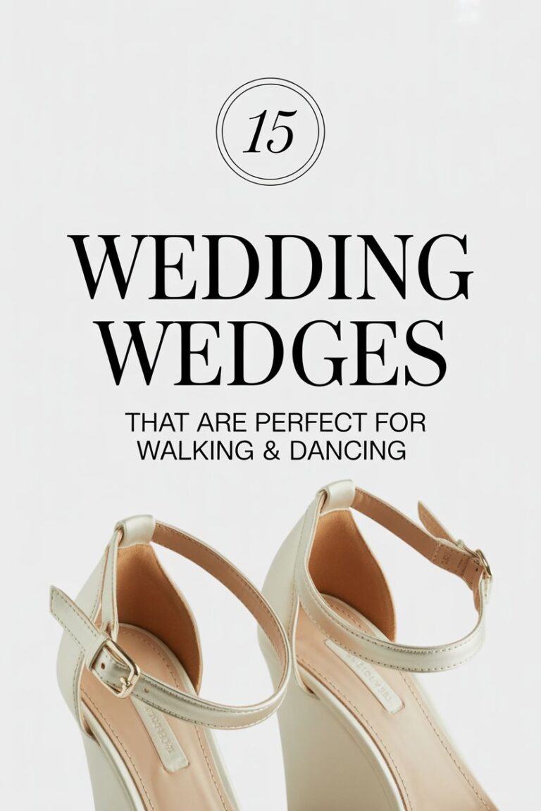 Wedding Wedges for a Bride