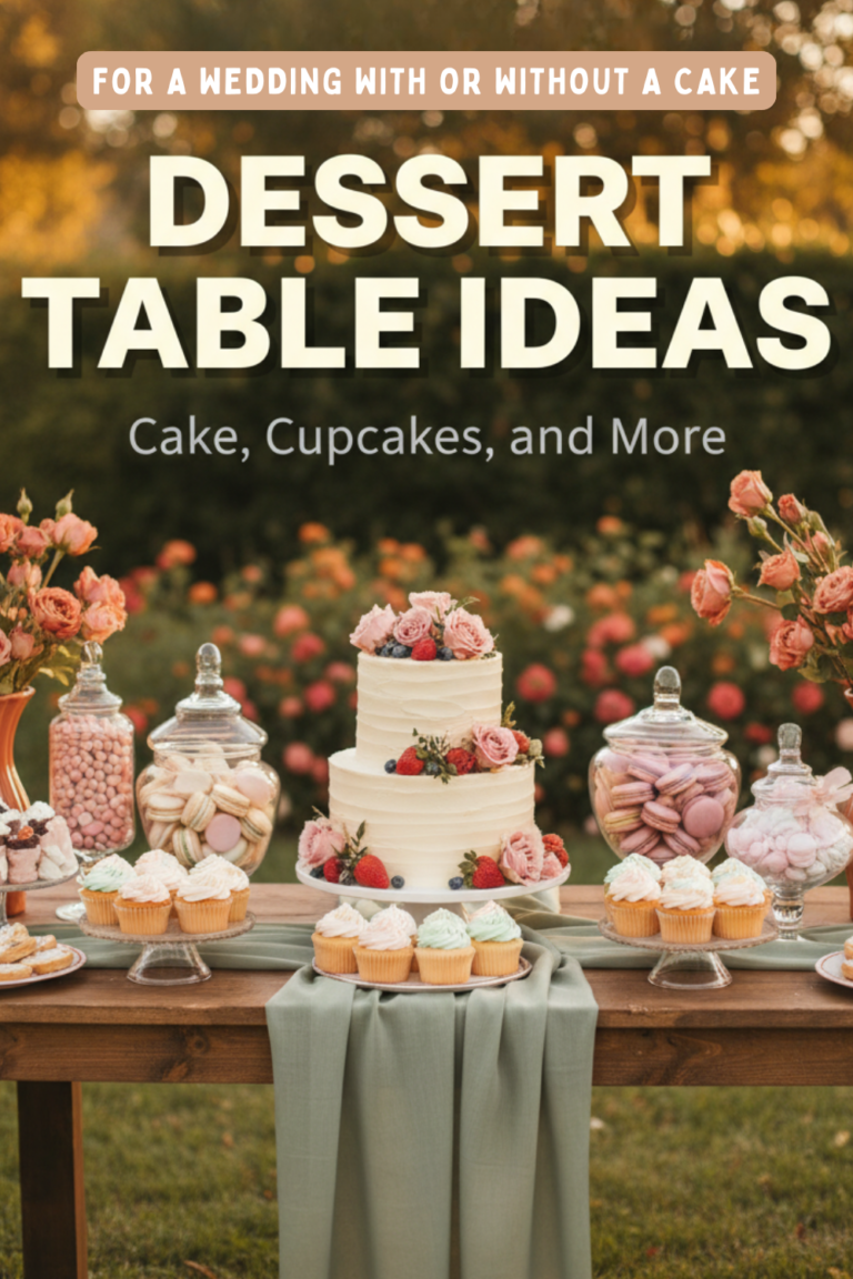 Wedding Dessert Table Ideas Guests Will Line Up For + A Pretty Pink Dessert Bar!