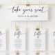 wedding seating chart ideas