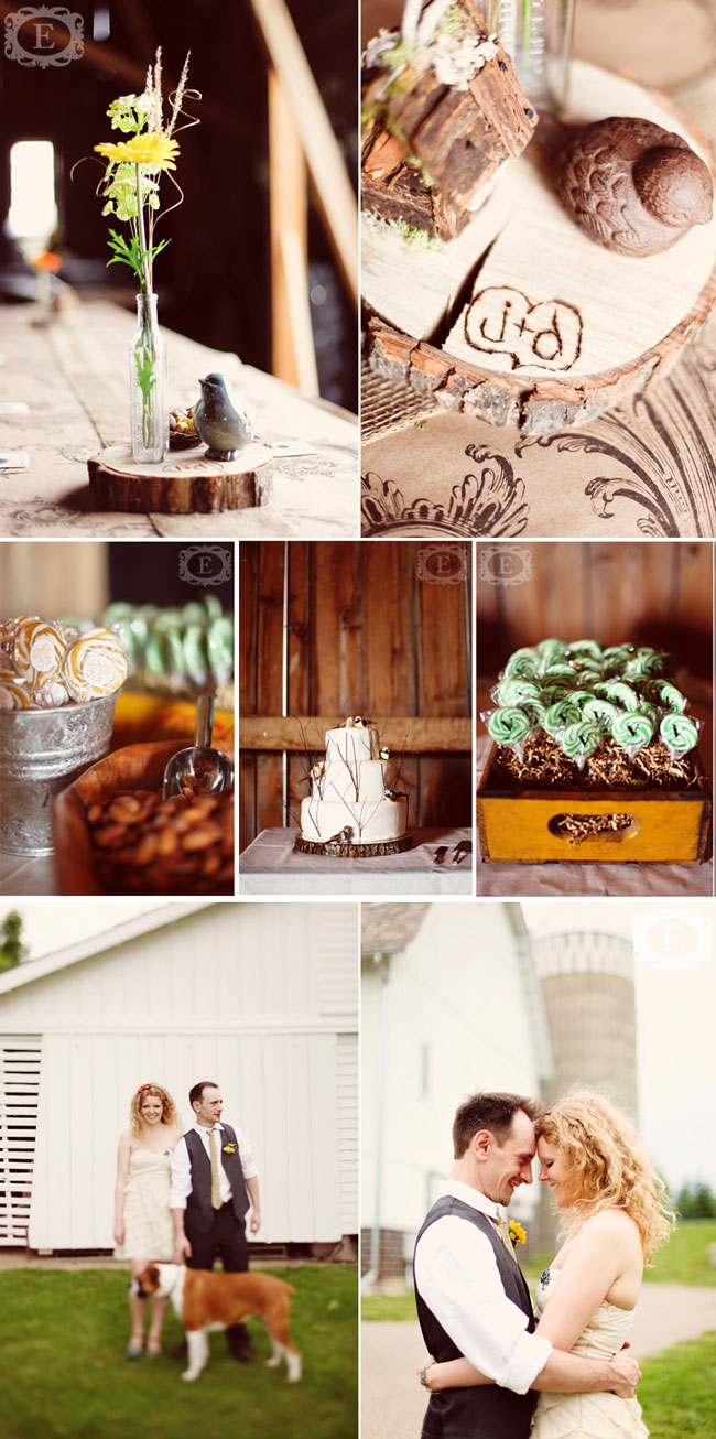 Vintage Rustic Barn Wedding In Minnesota