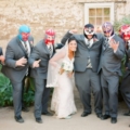 Mexi-Italian wedding with luchador themed items