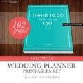 wedding planning printable kit