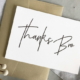 Groomsmen Thank-You Card