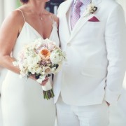 Bride and groom at denver country club
