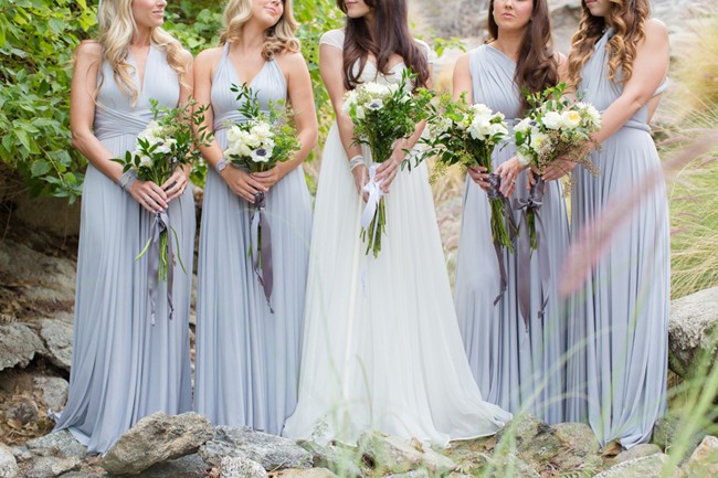 bridesmaid dresses same dress different styles
