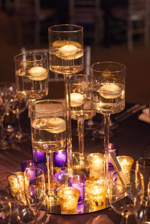 Purple and Celestial Themed Wedding - Mansion at Natirar