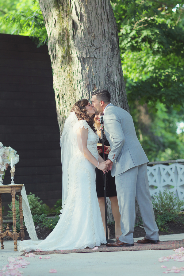  Mismatched  Bridesmaids  Dresses  in Pink Wedding 