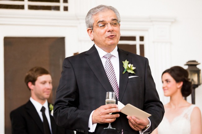 how to give a wedding speech father of the bride