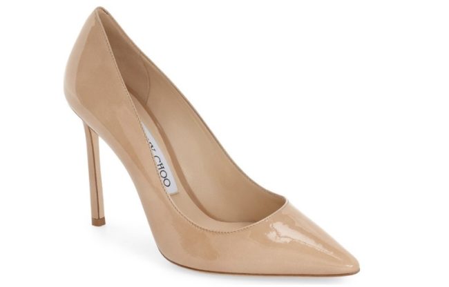 nude coloured shoes