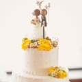 Wedding with splashes of yellow