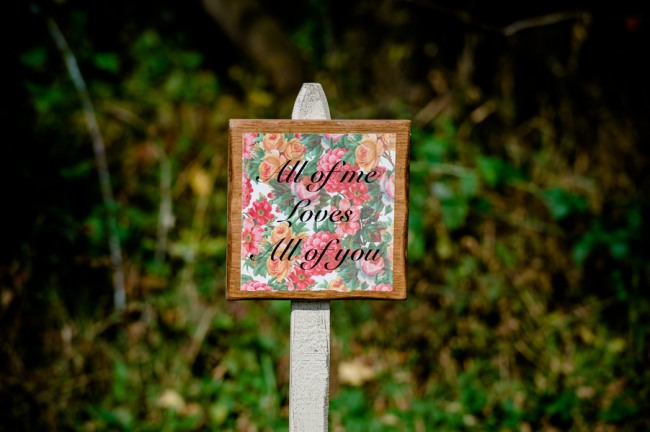 Rustic Wedding Ceremony Seating At Apple Tree Lane B&B