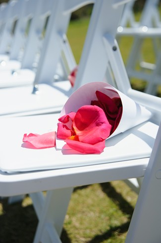 Navy Blue Themed Beach Wedding at Sanderling Resort