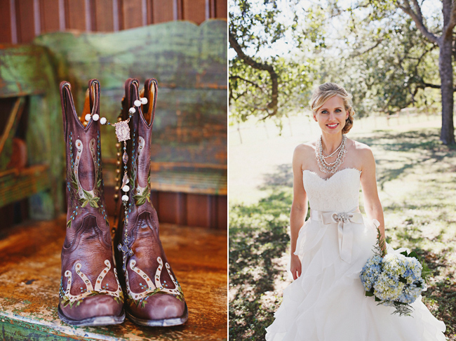 wedding dress cowboy boots