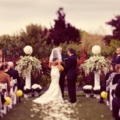 sunny yellow color scheme wedding