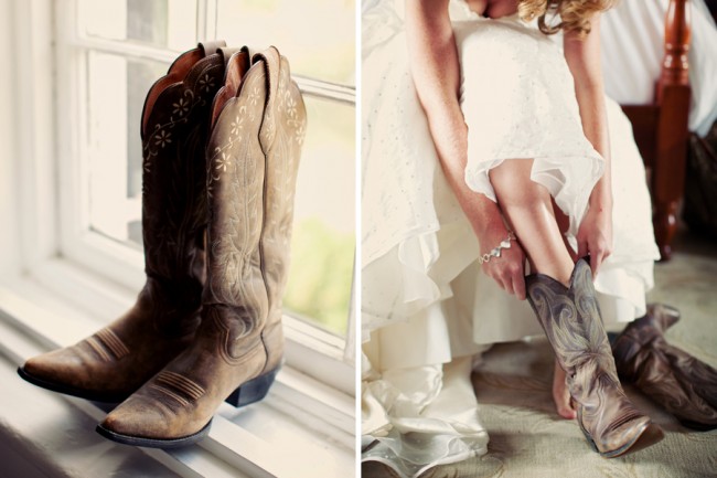 Wearing Cowboy Boots On Your Wedding Day