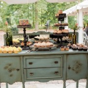 outdoor wedding at morning glory farm
