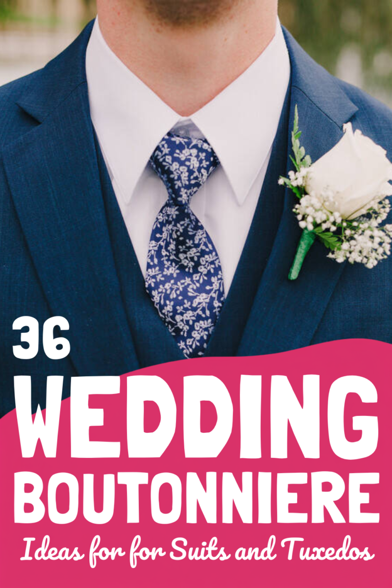 Unique Boutonniere Ideas for Your Wedding