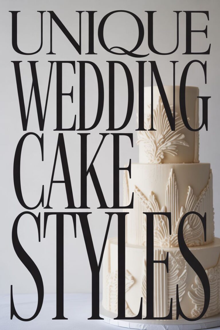 Guide to Wedding Cake Styles, Shapes, and Icing