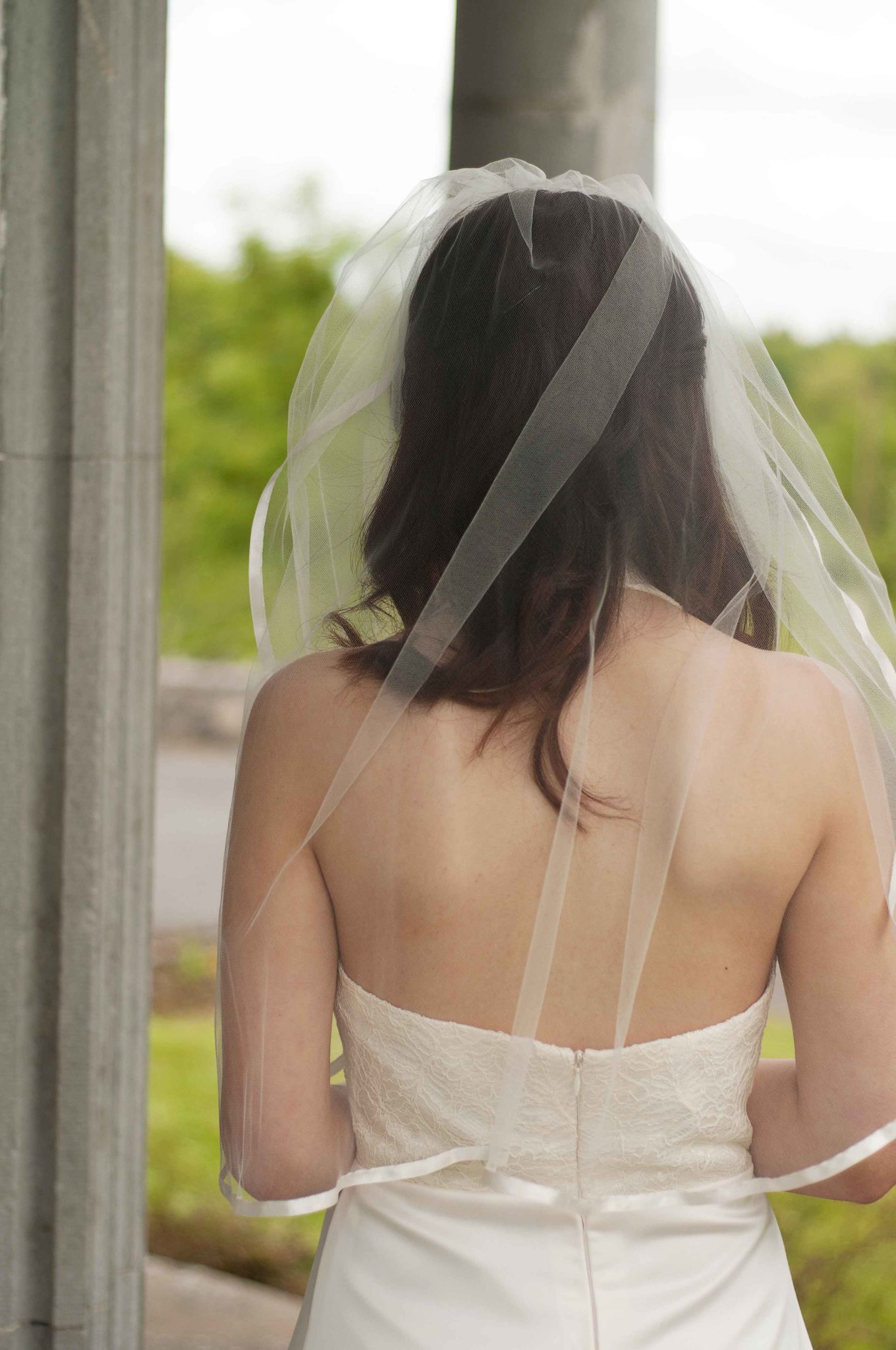 visor veil length