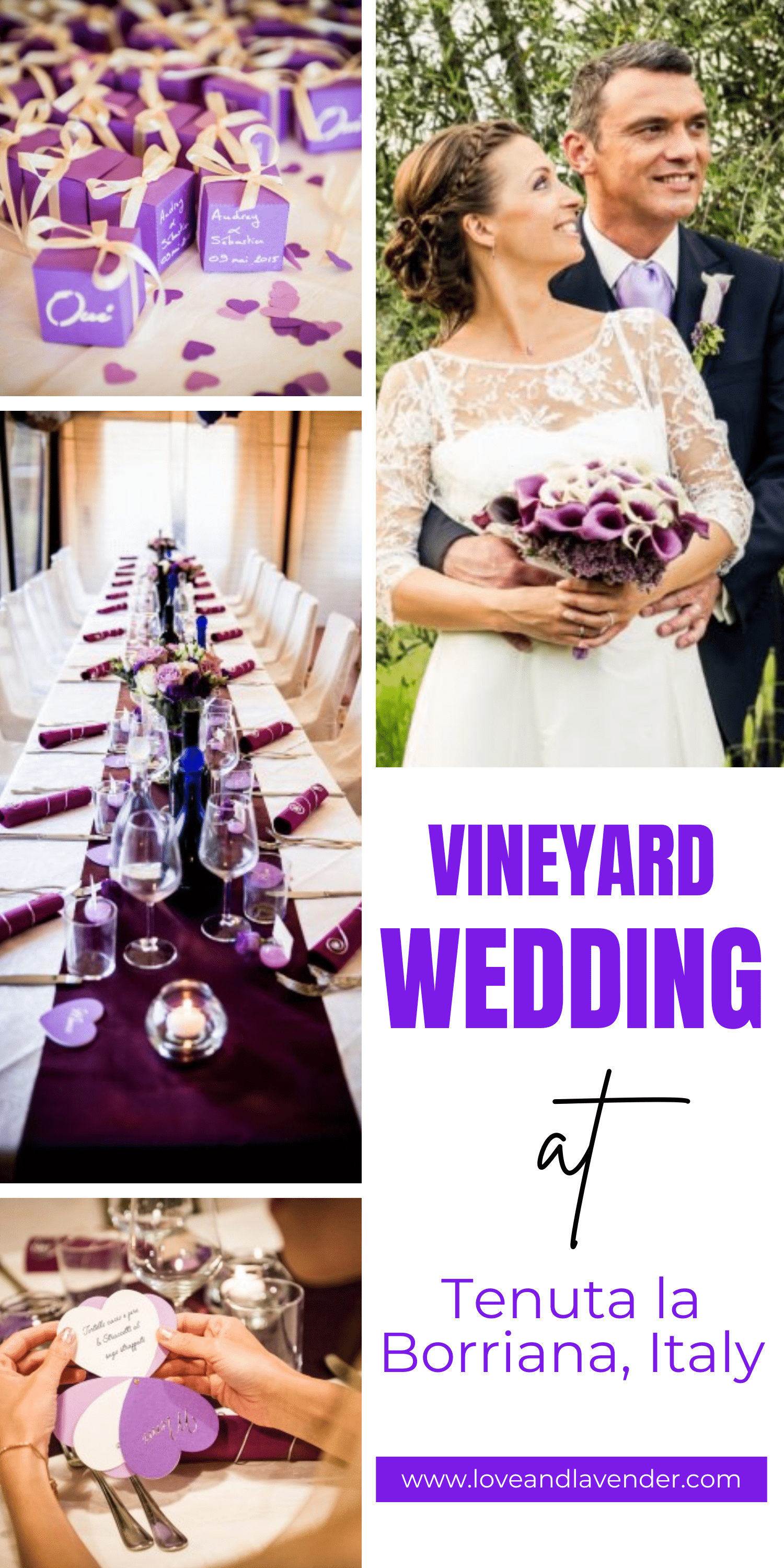 Vineyard Wedding at Tenuta la Borriana, Italy