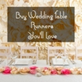 buy wedding table runners