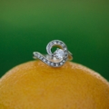 ring shot on real lemon