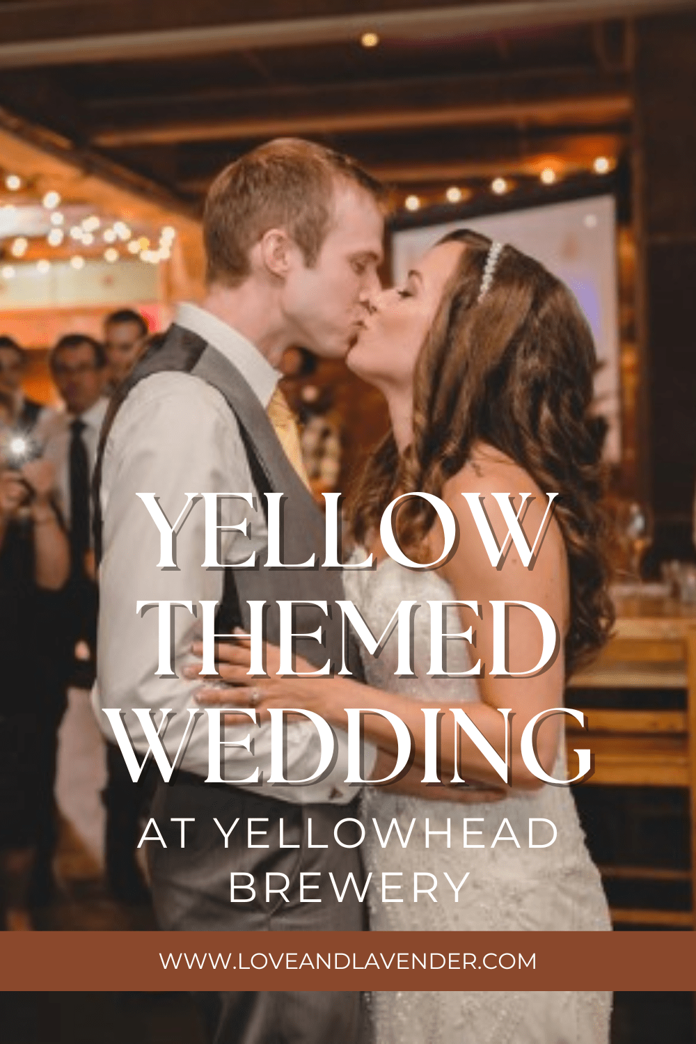 Yellow Themed Wedding at Yellowhead Brewery – Edmonton, Canada (1)