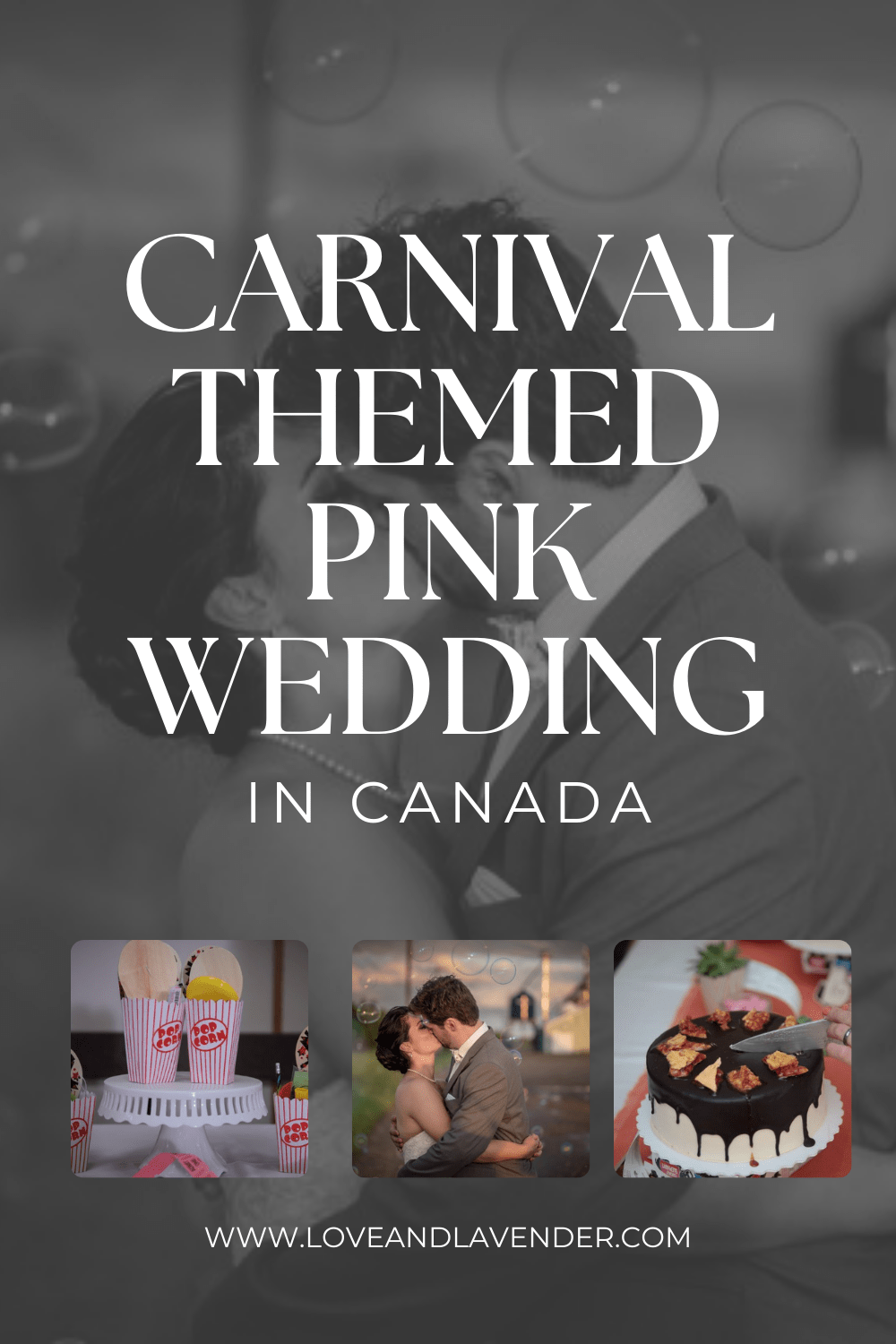 Carnival Themed Pink Wedding in Canada – Rosalind, AL