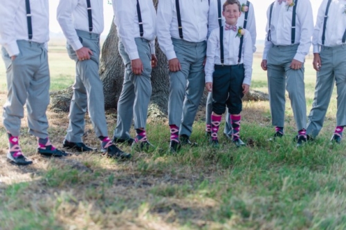 matching groomsmen argyle socks