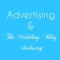 advertising and the wedding blog industry