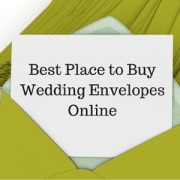 buy wedding envelopes online