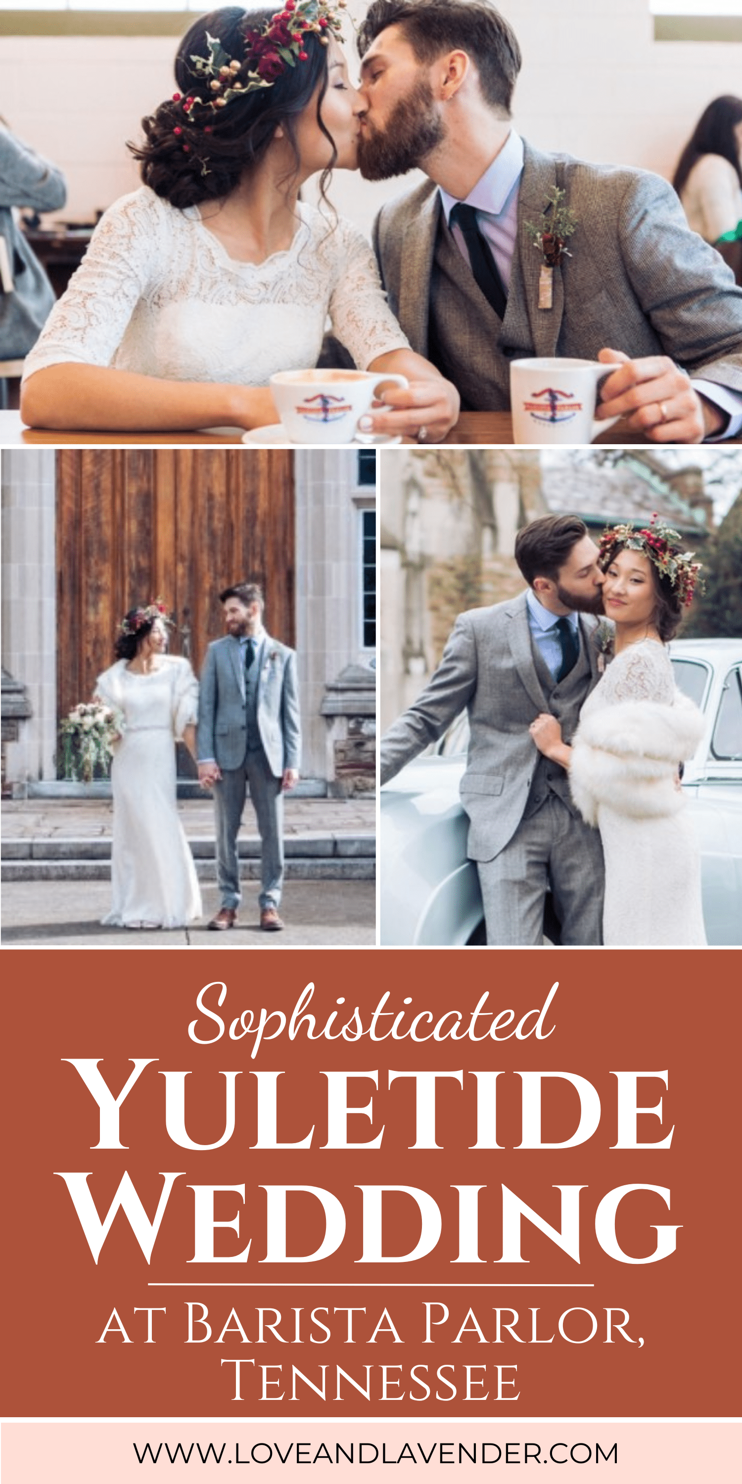 Sophisticated Yuletide Wedding at Barista Parlor, Tennessee