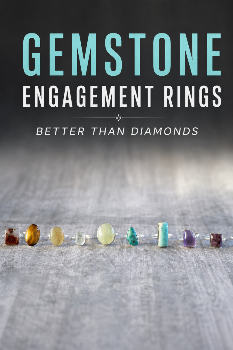 15 Vintage + Unique + Colorful Gemstone Engagement Rings