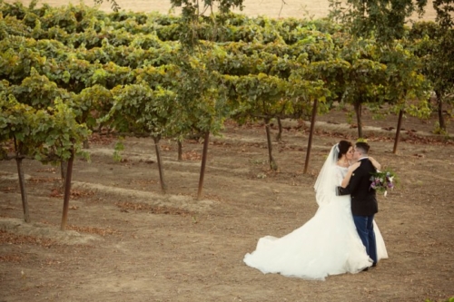 Outdoor Fall Wedding at Scribner Bend Vineyards