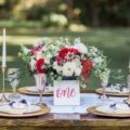Queen of Hearts styled tablescape