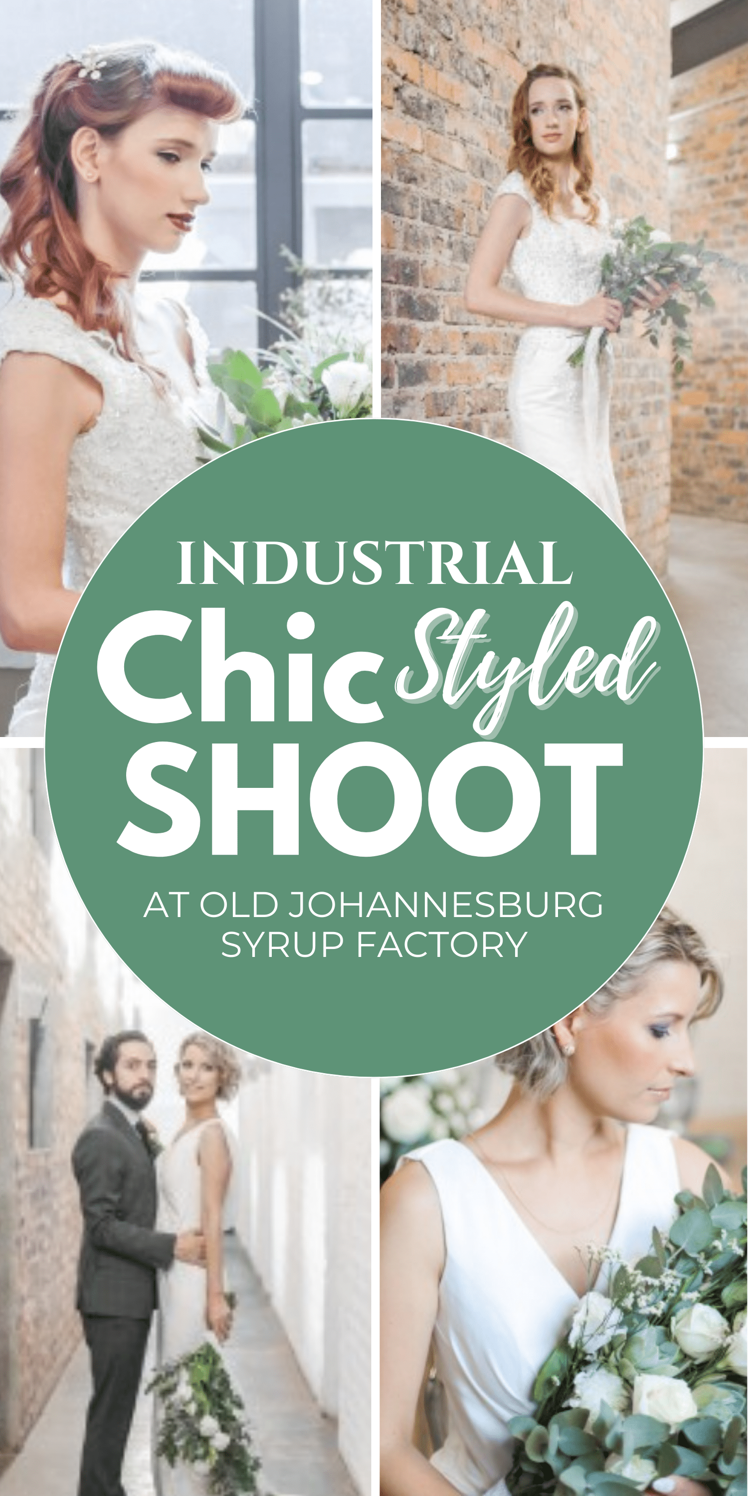 Industrial Chic Styled Shoot at old Johannesburg Syrup Factory