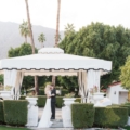 outdoor tent at Avalon Hotel Palm Springs
