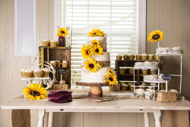 This Backyard Farm Wedding's got a ton of Real Sunflowers! - Love ...