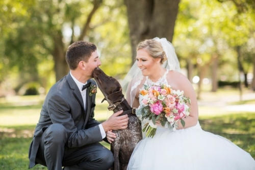 Fun Royal Blue Wedding at Palafox Wharf in Florida