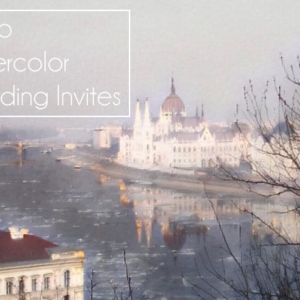 budapest river watercolor image feature