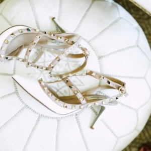 valentino high heels with straps