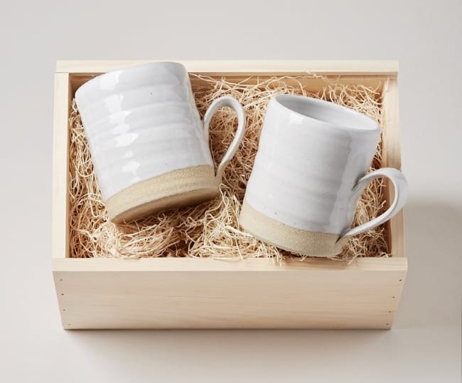 9th anniversary pottery gifts for him