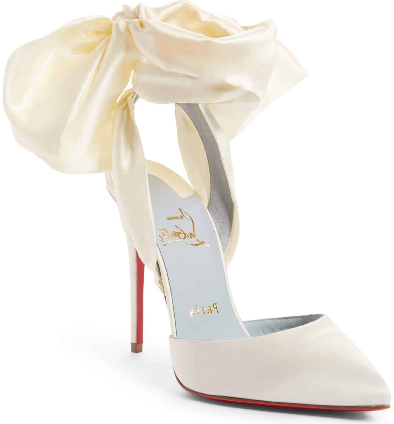 Christian Louboutin Wedding Shoes Luscious Red Sole Designs