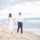 anniversary couple on Oval Beach in Saugatuck