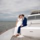 nelyweds aboard Everest yacht