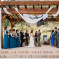 Outdoor ceremony at Della Terra Mountain in Colorado