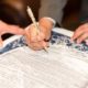 signing the ketubah