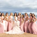 bridesmaids-and-bride-on-beach