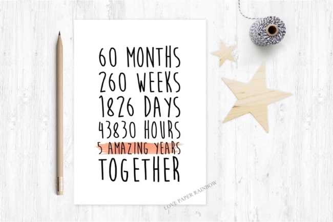 33 Wonderful Wood Anniversary Gifts (5th Year) for Him & Her - Love ...