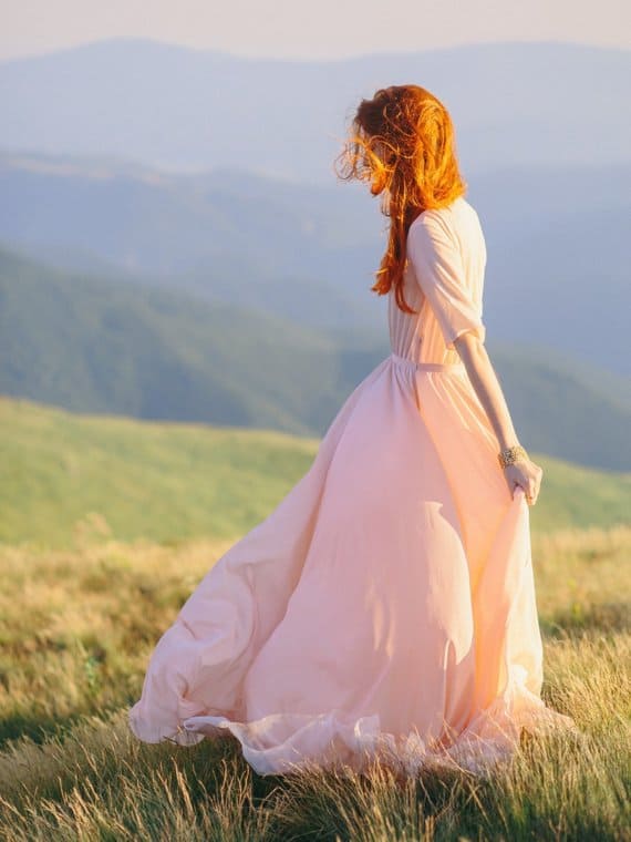 5 Peach Wedding Dresses We're Blushing Over!